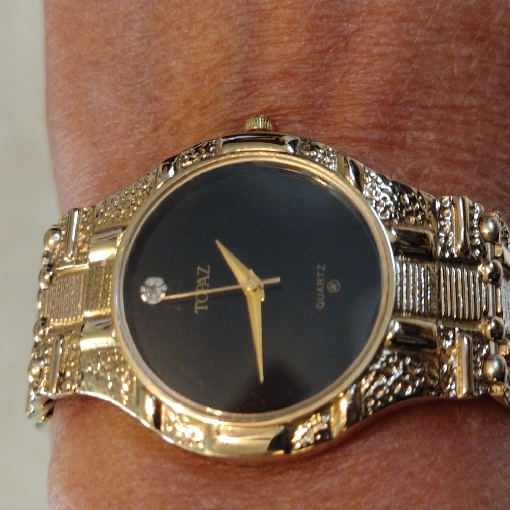 Topaz watch.